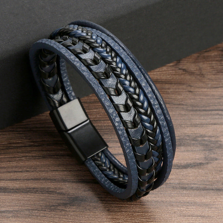 Braided Leather Bracelet
