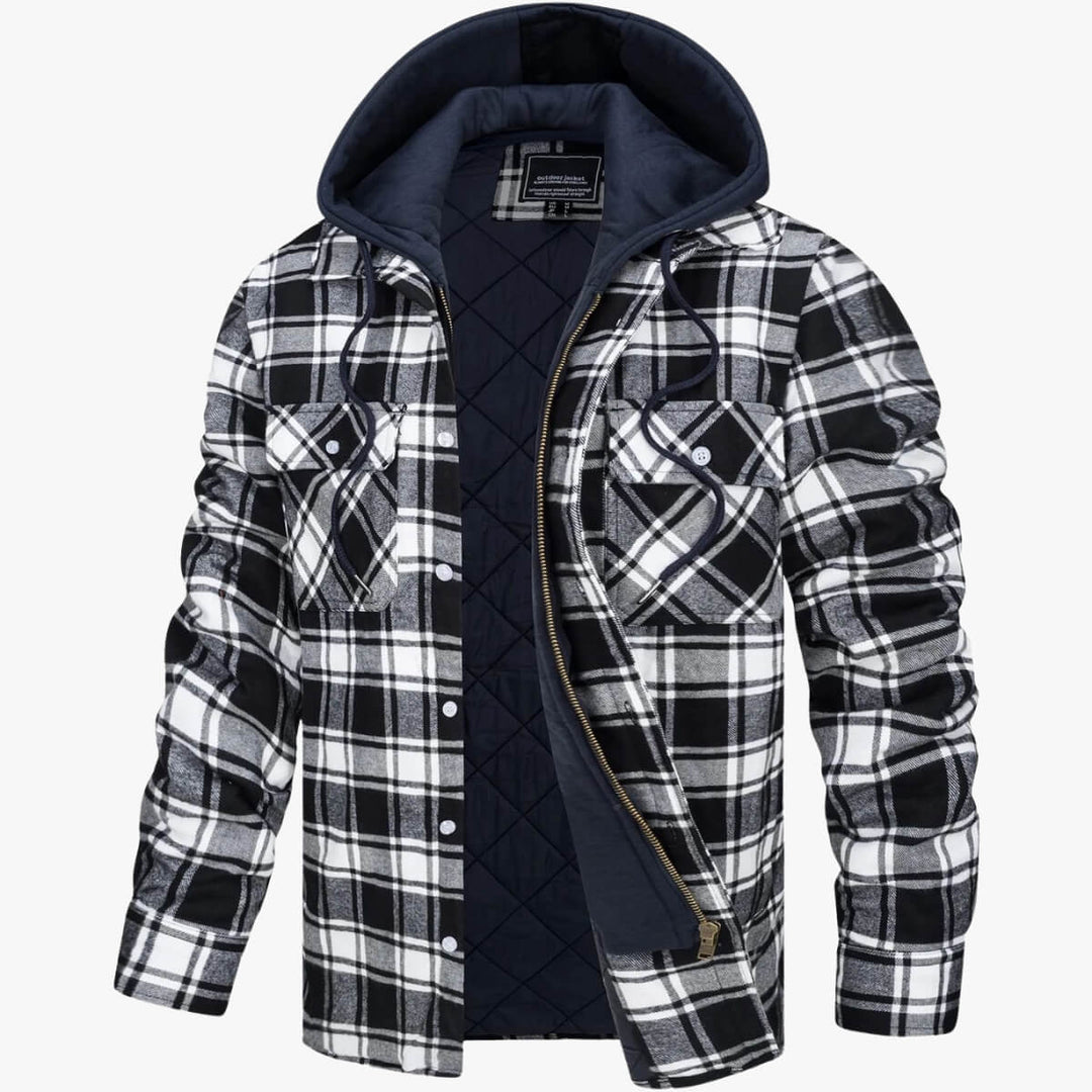 Flannel Quilted Jacket
