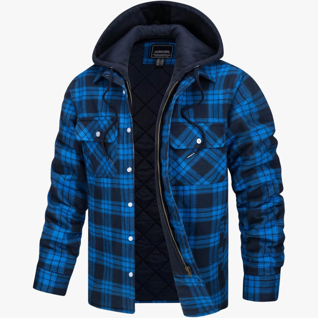 Flannel Quilted Jacket