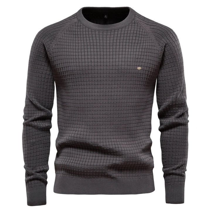 Waffle Knit Pullover