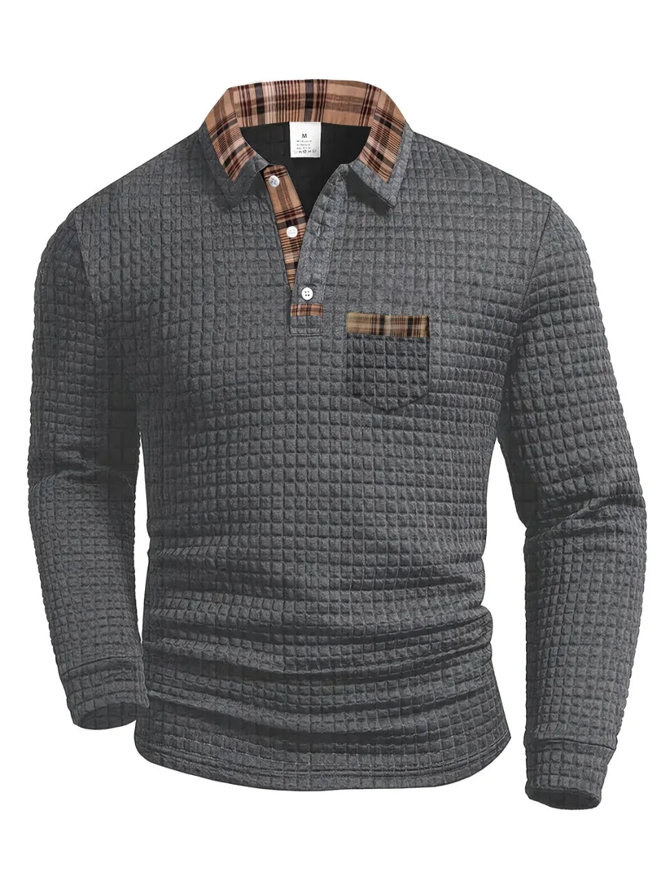 Waffle Textured Polo