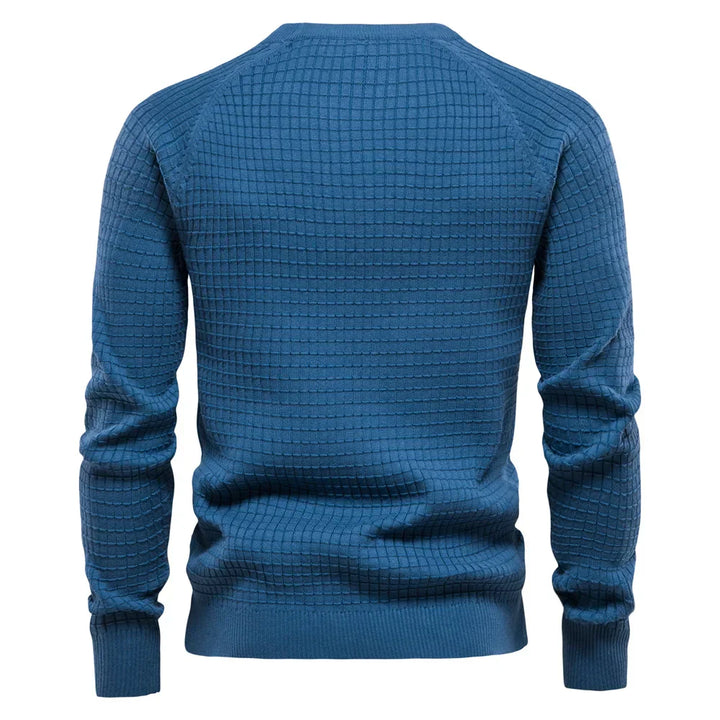 Waffle Knit Pullover