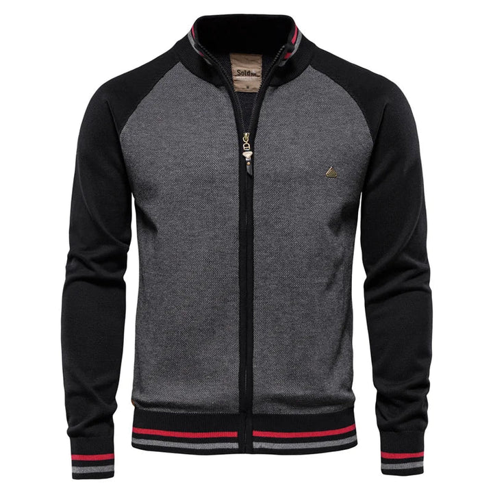 Zip Raglan Cardigan