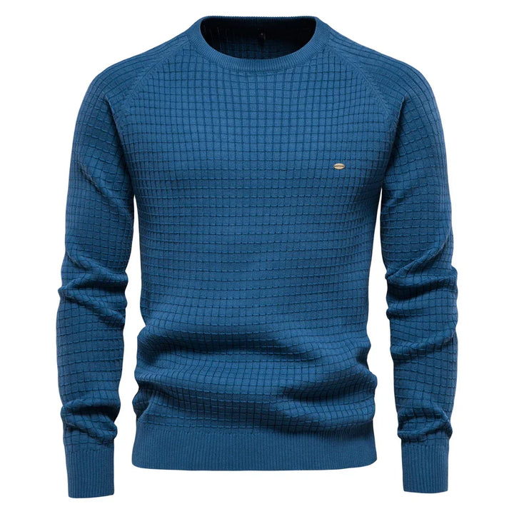 Waffle Knit Pullover