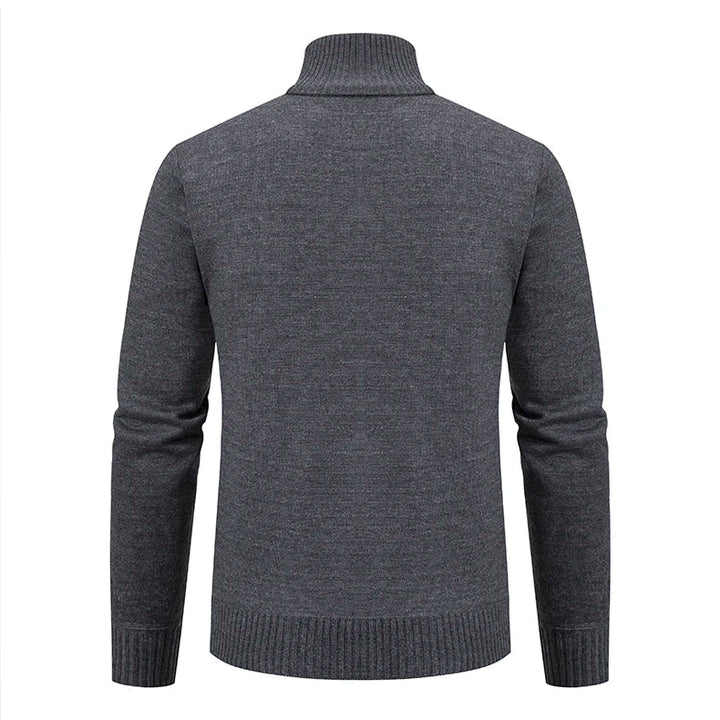 Zip-Up Cable Cardigan