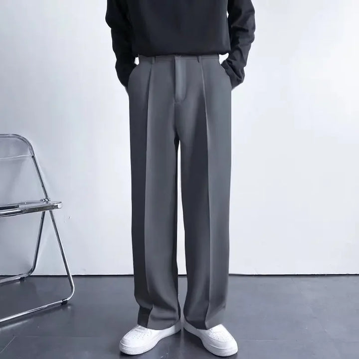 Pleated Wide Trousers