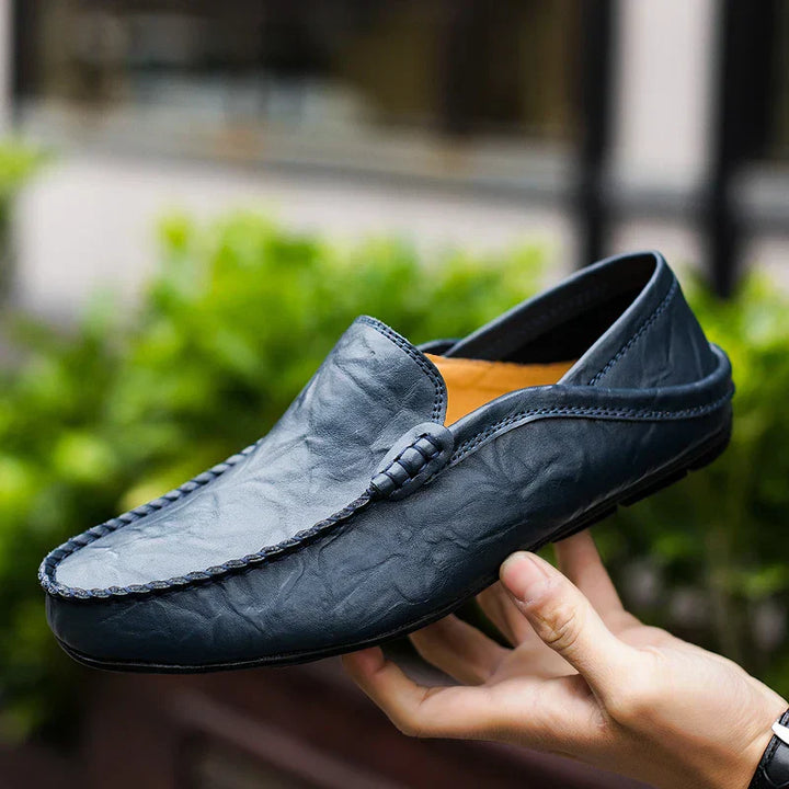 Lux Leather Moccasins