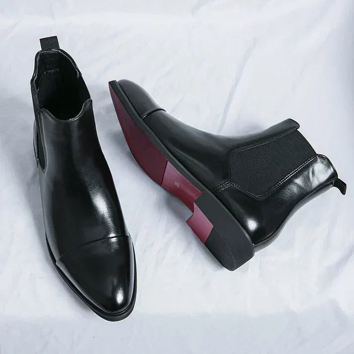 Polished Chelsea Boots