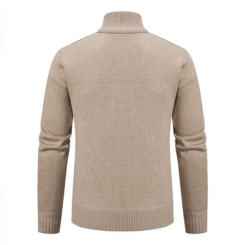 Zip-Up Cable Cardigan