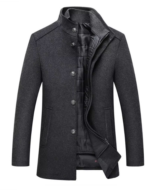 Wool Blend Coat