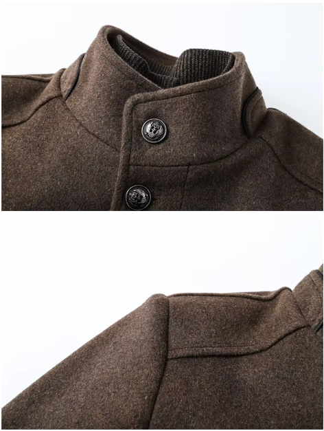 Wool Blend Coat