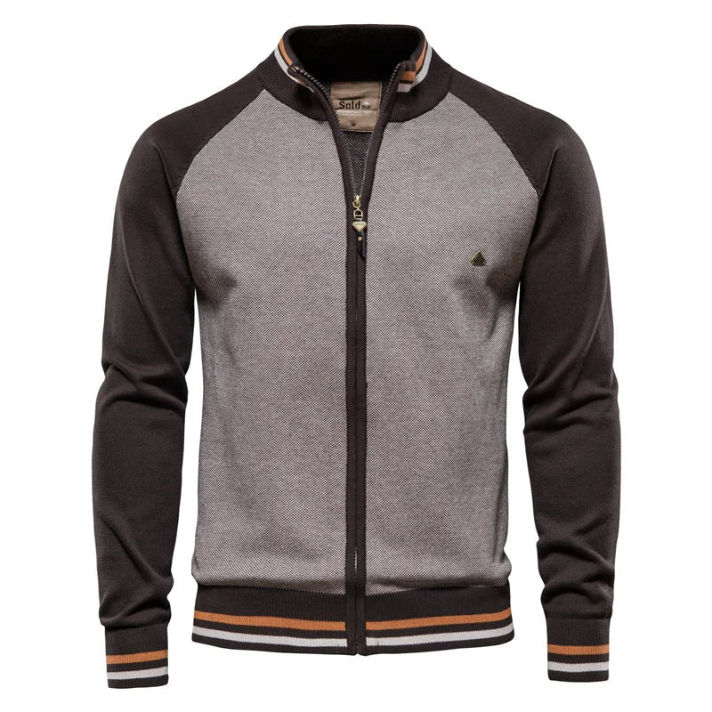Zip Raglan Cardigan