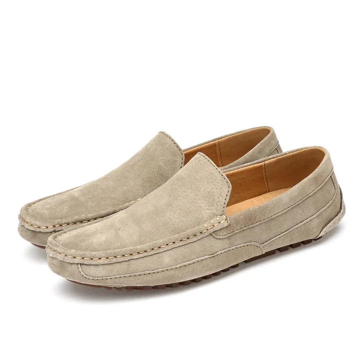 Premium Suede Driver Loafers
