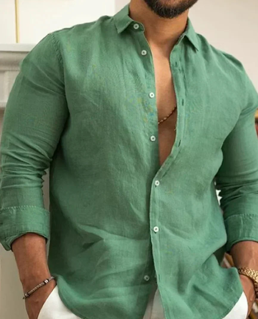 Tailored Linen Shirt