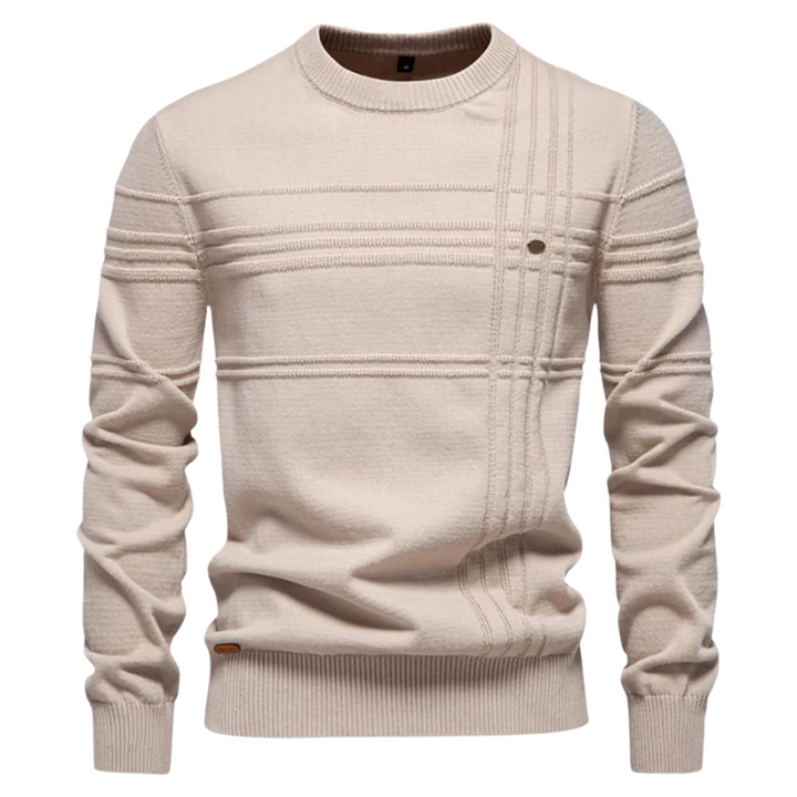 Textured Crewneck Sweater