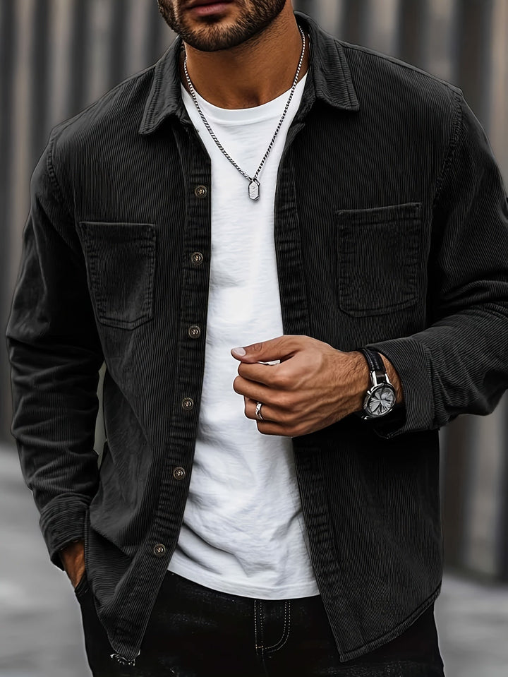 Corduroy Overshirt Jacket