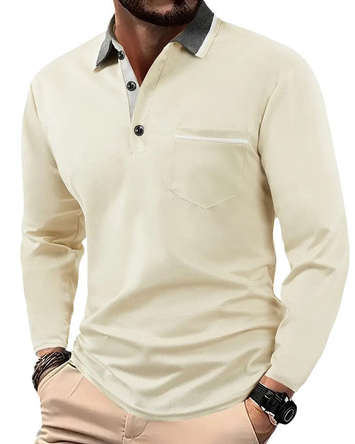 Contrast Pique Polo