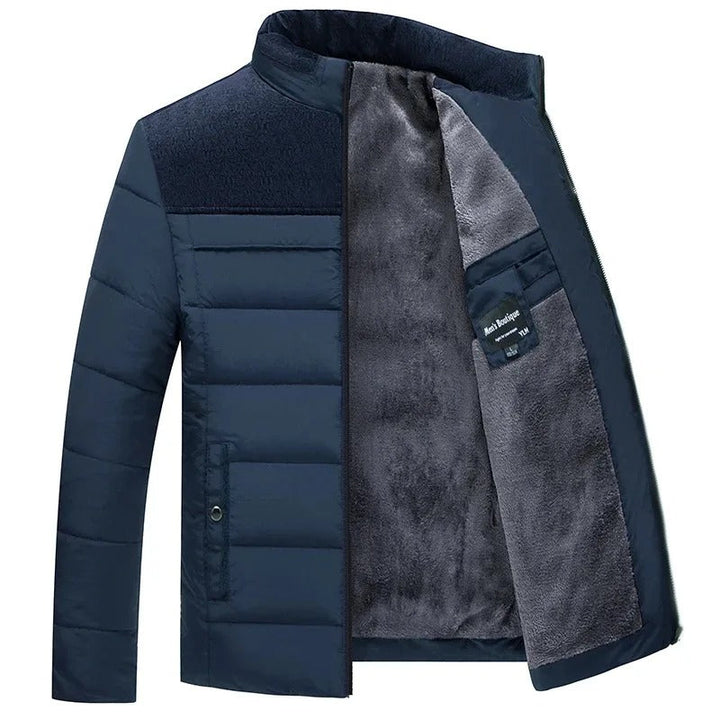 Fleece-Lined Padded Jacket
