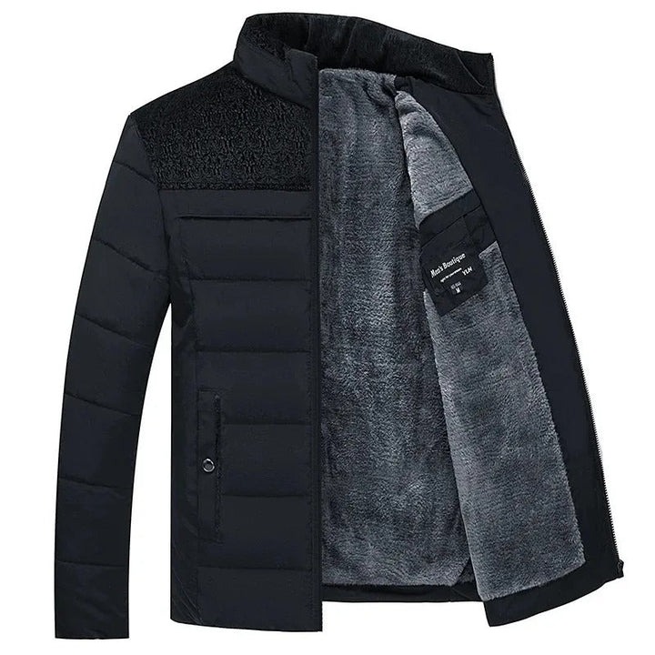 Fleece-Lined Padded Jacket