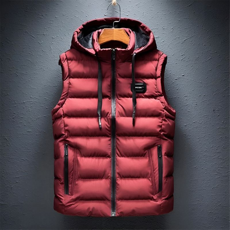 Hooded Puffer Vest