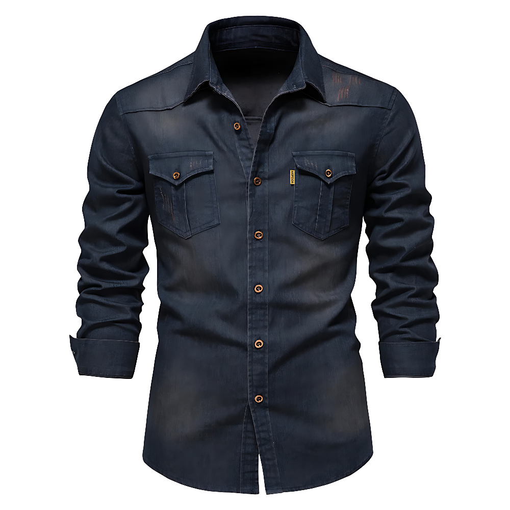 Western Denim Top