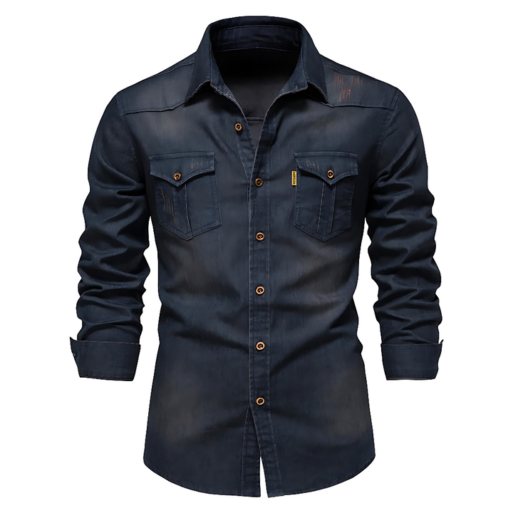 Western Denim Top