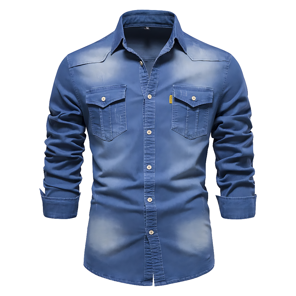 Western Denim Top