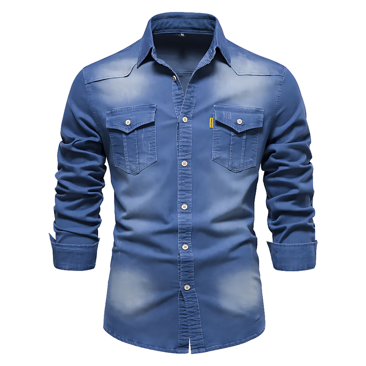 Western Denim Top